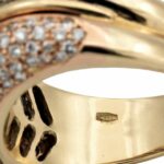 Cocktail Ring Gr.56 ca.1,7ct Diamanten Bicolor 750/ 18K - Bild 8 Vorschau