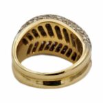 Cocktail Ring Gr.56 ca.1,7ct Diamanten Bicolor 750/ 18K - Bild 4 Vorschau