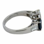 „Toi et Moi“ Saphir Ring Gr.54 ca. 1,52ct Diamanten Weißgold 750/ 18K - Bild 2 Vorschau