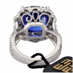 Effy „Black Tag“ Tansanit Ring Gr.54 ca.1,46ct Diamanten Weißgold 750/ 18K - Bild 5 Vorschau