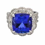 Effy „Black Tag“ Tansanit Ring Gr.54 ca.1,46ct Diamanten Weißgold 750/ 18K Vorschau