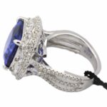 Effy „Black Tag“ Tansanit Ring Gr.54 ca.1,46ct Diamanten Weißgold 750/ 18K - Bild 9 Vorschau