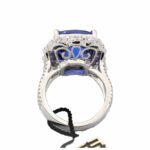 Effy „Black Tag“ Tansanit Ring Gr.54 ca.1,46ct Diamanten Weißgold 750/ 18K - Bild 10 Vorschau
