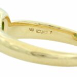 Turmalin Ring Gr.61 Gelbgold 750 / 18K - Bild 3 Vorschau