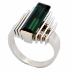 Turmalin Cocktailring Gr.50 Weißgold 750/ 18K - Bild 7 Vorschau