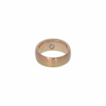 Ring Gr.58 Bicolor 750 / 18K mit Diamant Marquise ca. 0,5ct - Bild 3 Vorschau