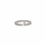 Ring Gr.56,5 Platin 950 mit Diamant 0,01ct Vorschau