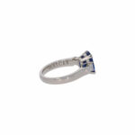 Kashmir Saphir Ring 4,14 ct – Seltenheit – DSEF/ Gübelin Expertise Schweiz - Bild 5 Vorschau