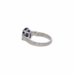 Kashmir Saphir Ring 4,14 ct – Seltenheit – DSEF/ Gübelin Expertise Schweiz - Bild 4 Vorschau