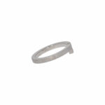 Ring Gr.56,5 Platin 950 mit Diamant 0,01ct - Bild 3 Vorschau