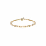 Riviérearmband Gelbgold 750 / 18K mit ca.3ct Diamanten Vorschau