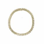 Riviérearmband mit ca.2,2ct Diamanten 18cm Gelbgold 750 / 18K - Bild 3 Vorschau