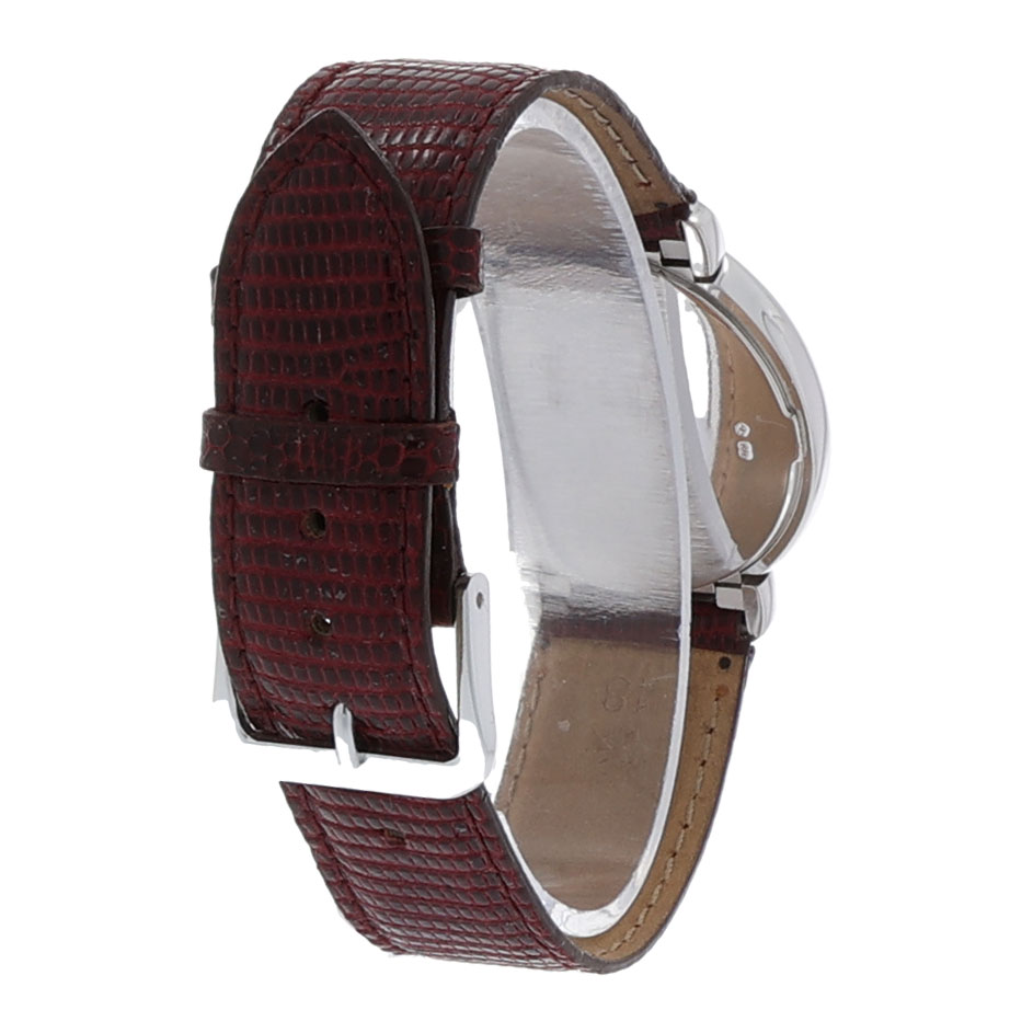 Rolex Cellini in 750er Weissgold mit Lederband