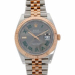 Rolex Datejust 41 Wimbledon Dial Stahl/Everrose Gold Full Set 2021 - Bild 8 Vorschau