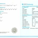 Solitärohrstecker 1,18 ct Diamanten Weißgold 750/ 18K HRD Zertifikat - Bild 8 Vorschau