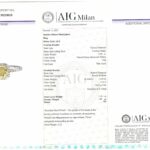 Solitärring Gr.53 0,90ct Diamant Weißgold 585/ 14K AIG Zertifikat - Bild 8 Vorschau