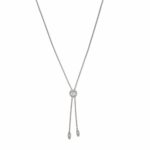 Solitär Anhänger ca. 0,15ct  Weißgold 750 / 18K - Bild 4 Vorschau