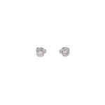 Solitärohrstecker Weißgold 750 / 18K ca. 0,4ct Vorschau
