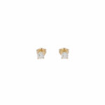 Solitär Ohrstecker Gelbgold 750 / 18K mit ins. 0,22ct Diamanten Vorschau