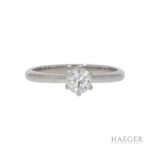 Solitärring mit 0,5ct Gr. 54 Platin 950 / GIA Zertifikat Vorschau
