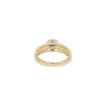 Solitärring Gelbgold 750 / 18K mit ca. 0,5ct Diamanten - Bild 4 Vorschau