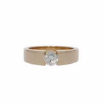Spannring Gelbgold 585 / 14K mit ca. 0,55ct Diamant Vorschau