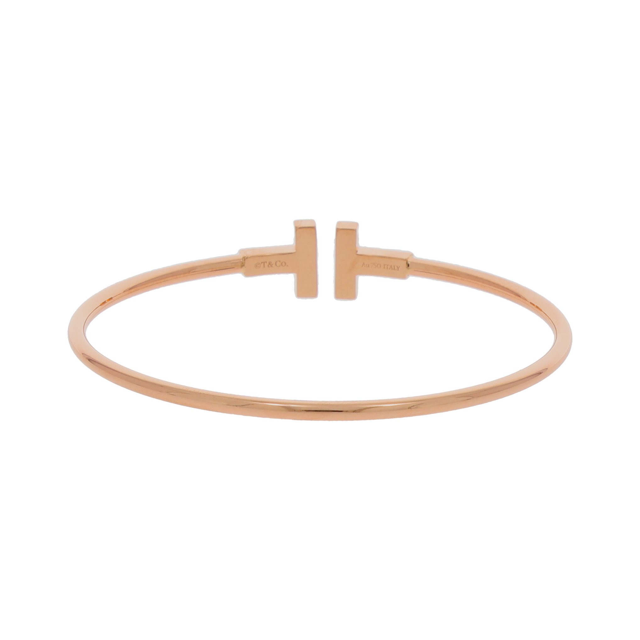 Tiffany & Co T black Onyx wire Roségold 750/18K - Bild 2