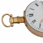 George Simson – J.W. Chester 1813 – 750 / 18ct. Gelbgold 157 g-Spindel-tascheuhr - Bild 2 Vorschau