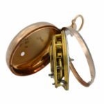 George Simson – J.W. Chester 1813 – 750 / 18ct. Gelbgold 157 g-Spindel-tascheuhr - Bild 10 Vorschau