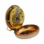 George Simson – J.W. Chester 1813 – 750 / 18ct. Gelbgold 157 g-Spindel-tascheuhr - Bild 11 Vorschau