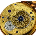 George Simson – J.W. Chester 1813 – 750 / 18ct. Gelbgold 157 g-Spindel-tascheuhr - Bild 15 Vorschau