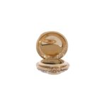 unbekannt Anhängeruhr/Taschenuhr rotes Emaille Gold 18K ca. 1900 RARE überholt - Bild 4 Vorschau