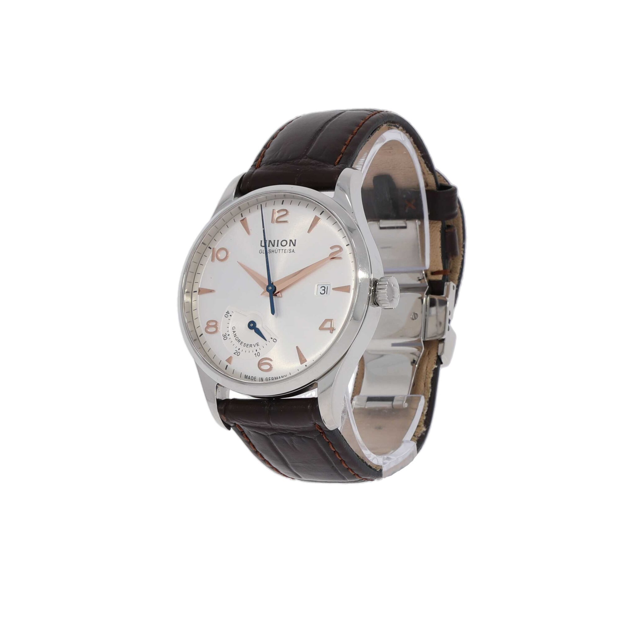 Union Glashütte Noramis Gangreserve Ref. D005.424.1603701 Full Set wie neu - Bild 3