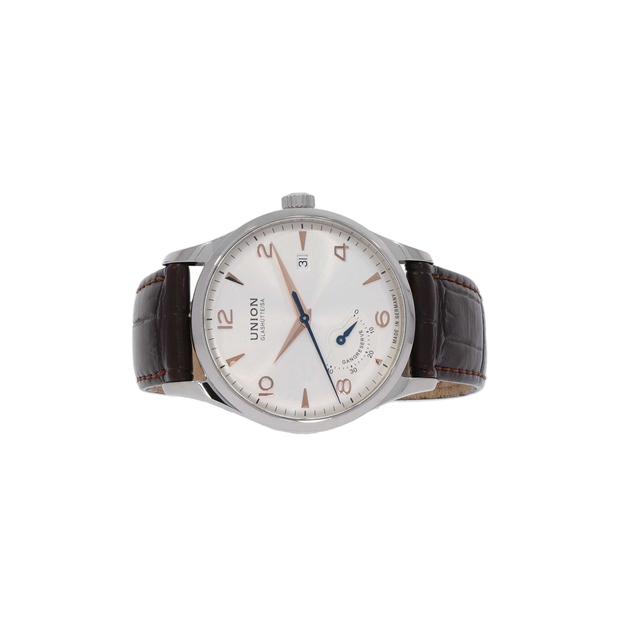 Union Glashütte Noramis Gangreserve Ref. D005.424.1603701 Full Set wie neu - Bild 4