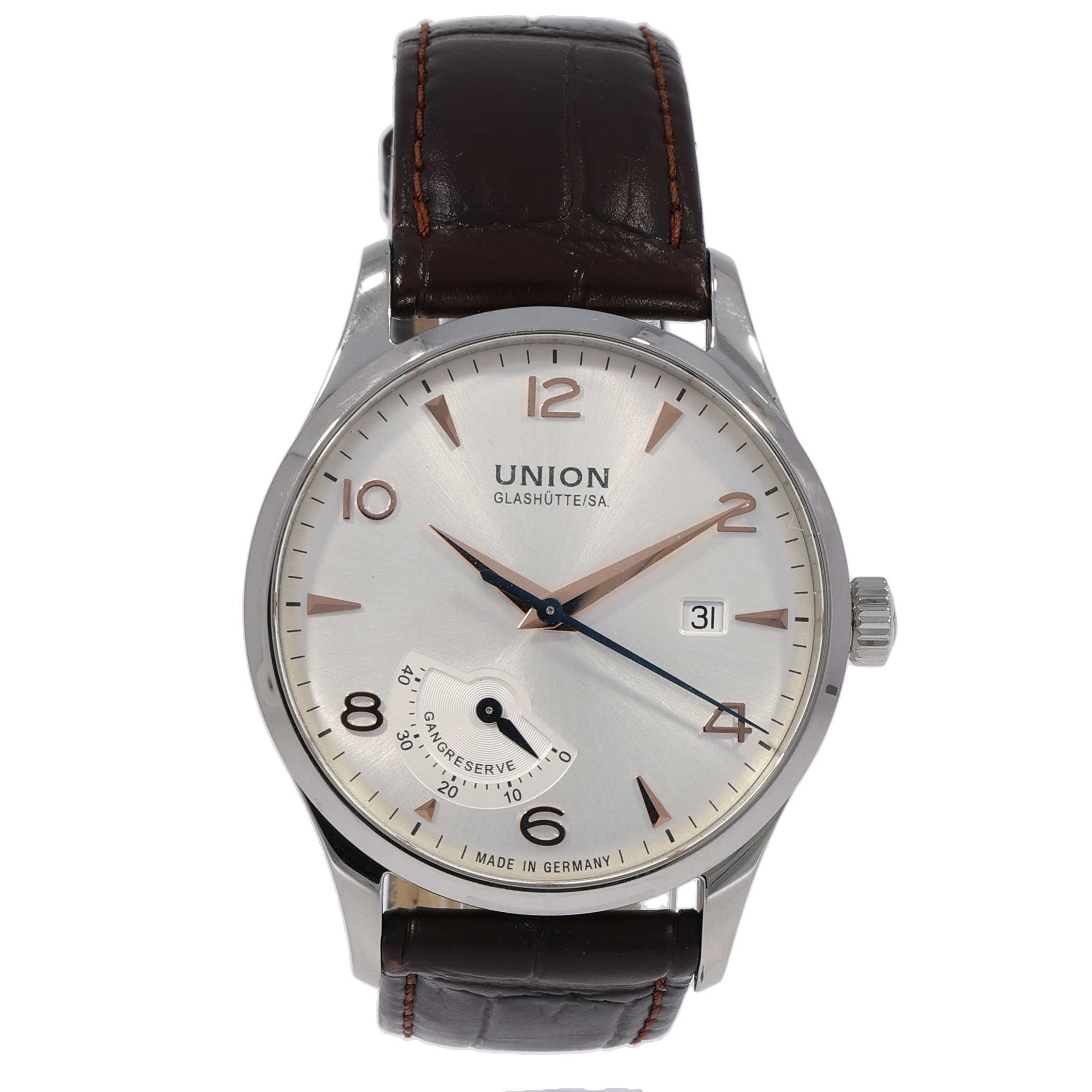 Union Glashütte Noramis Gangreserve Ref. D005.424.1603701 Full Set wie neu - Bild 6