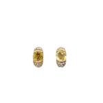 Cartier Paris Ohrclips Gelbgold 750 / 18K mit Diamanten und Saphiren Vorschau