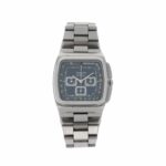 Zenith El Primero TV Screen Big Blue Ref. 01.0200.415 Full Set 1975 unpolished - Bild 5 Vorschau