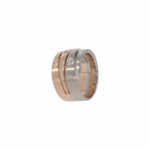 Bicolor Damenring mit Diamantbesatz Vorschau