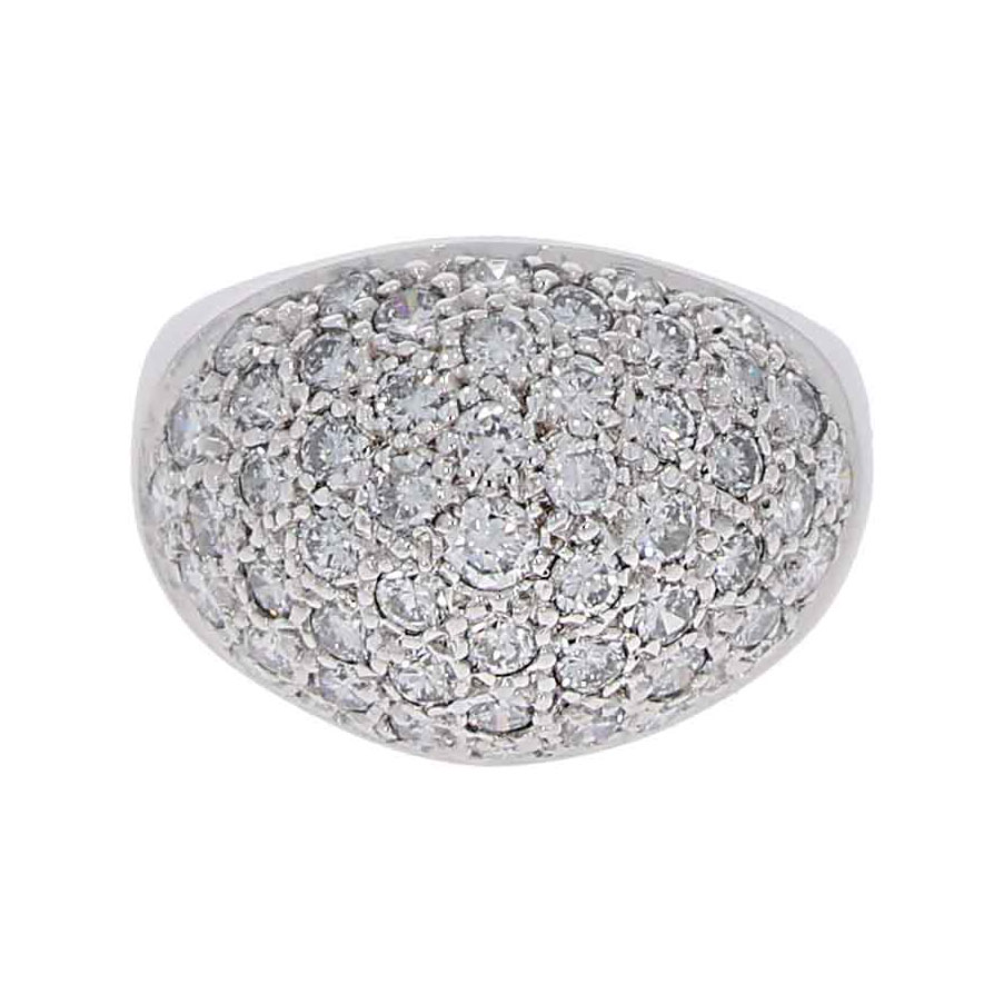 Brillantring in 585er Weissgold