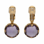 Bulgari Parentesi Amethyst Ohrhänger Roségold 750 / 18K Vorschau