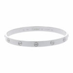 Cartier Love Armreif in 750er Weissgold mit Zertifikat Vorschau