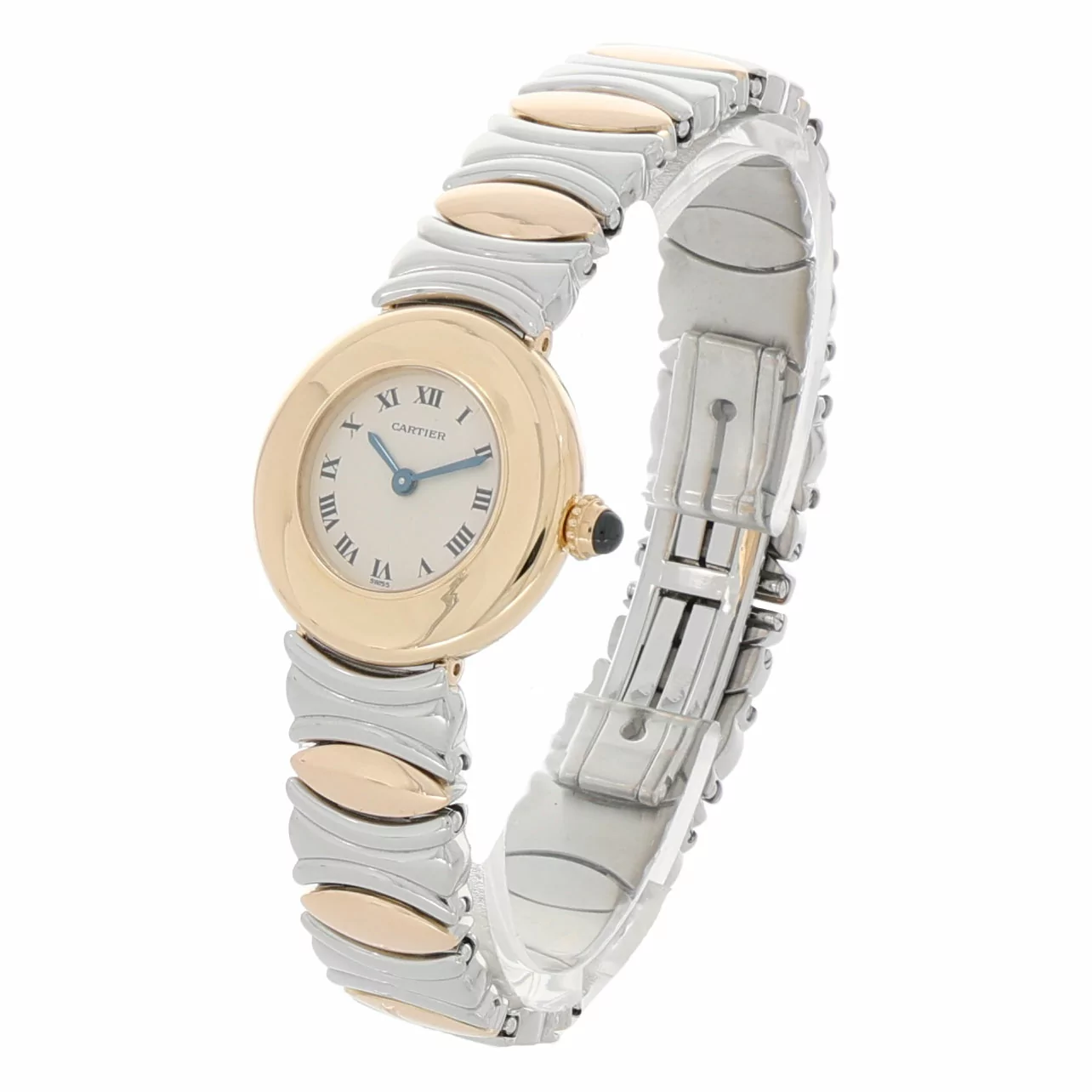 Cartier Baignoire Ronde Gold Uhr