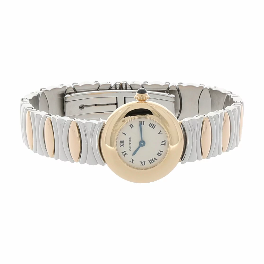 Cartier Baignoire Ronde Gold Uhr