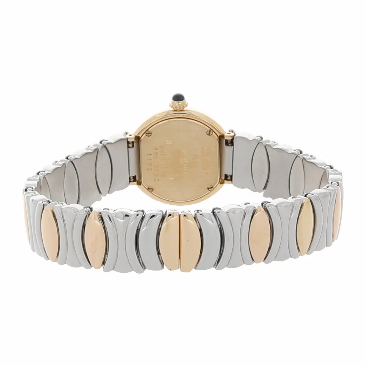 Cartier Baignoire Ronde Gold Uhr