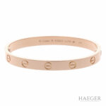 Cartier Love Armreif Gr.16 Roségold 750 / 18K mit Cartier Box Vorschau