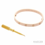 Cartier Love Armreif Gr.16 Roségold 750 / 18K mit Cartier Box Vorschau