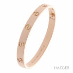 Cartier Love Armreif Gr.16 Roségold 750 / 18K mit Cartier Box Vorschau