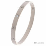 Cartier Loeve Diamant Armreif in 750er Weissgold Vorschau