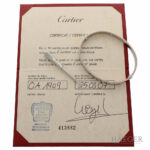 Cartier Loeve Diamant Armreif in 750er Weissgold Vorschau