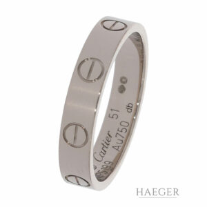 Cartier Love Ring Gr.51 Weißgold 750 / 18K